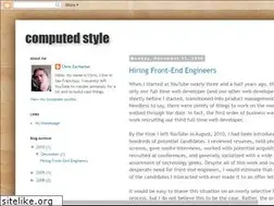 Sites similar to computedstyle.com