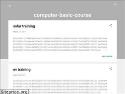 Sites similar to computer-basic-course-pune.blogspot.com