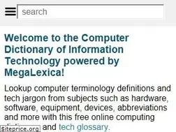 Sites similar to computer-dictionary-online.org