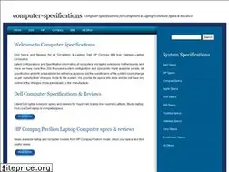 Sites similar to computer-specifications.com