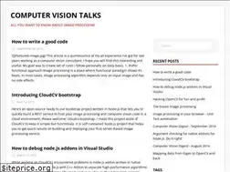 Sites similar to computer-vision-talks.com