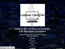 Sites similar to computercharitynm.org
