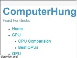 Sites similar to computerhunger.com