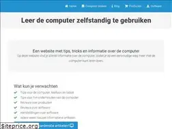 Sites similar to computerlesvoorbeginners.nl