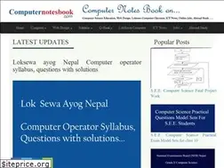 Sites similar to computernotesbook.com