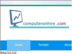 Sites similar to computeronhire.com