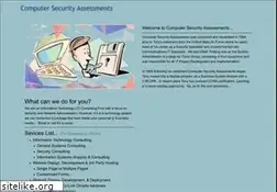 Sites similar to computersecurityassessments.com