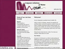 Sites similar to computersolutionsofmaine.com