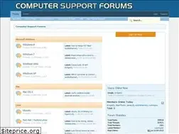Sites similar to computersupportforums.com