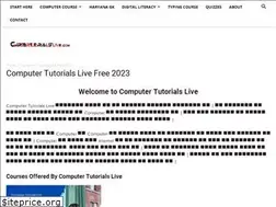 Sites similar to computertutorialslive.com