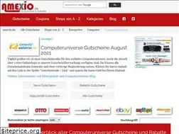 Sites similar to computeruniverse-gutscheine.amexio.de