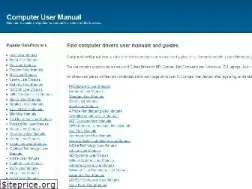 Sites similar to computerusermanual.com