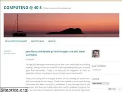 Sites similar to computingat40s.wordpress.com
