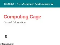 Sites similar to computingcage.com