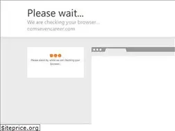 Sites similar to comsevencareer.com