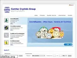 Sites similar to comtec-crystals.com