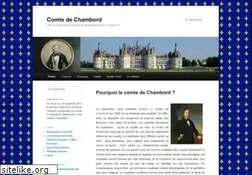 Sites similar to comtedechambord.fr