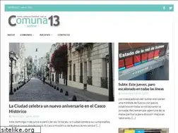Sites similar to comuna13online.com.ar