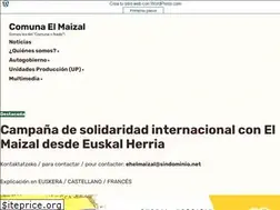 Sites similar to comunaelmaizal.wordpress.com