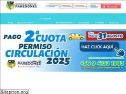 Sites similar to comunaparedones.cl