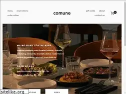 Sites similar to comune-restaurant.com