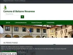 Sites similar to comune.bolzanonovarese.no.it