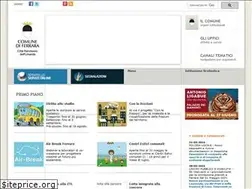 Sites similar to comune.ferrara.it