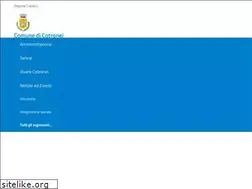 Sites similar to comunecotronei.it