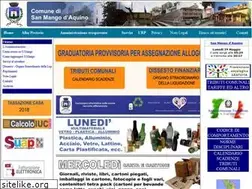 Sites similar to comunedisanmangodaquino.it