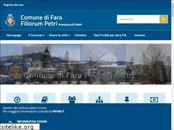 Sites similar to comunefarafiliorumpetri.it