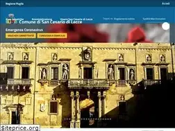 Sites similar to comunesancesariodilecce.it