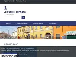 Sites similar to comunesemiana.pv.it