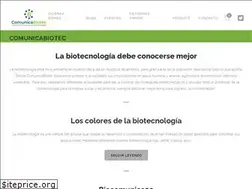Sites similar to comunicabiotec.org