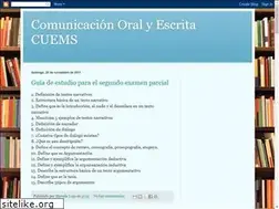 Sites similar to comunicacioncuems.blogspot.com