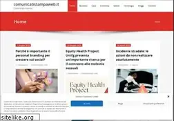 Sites similar to comunicatistampaweb.it