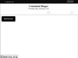 Sites similar to comunidadblogger.net