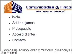 Sites similar to comunidadesyfincas.es