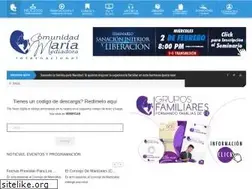 Sites similar to comunidadmariamediadora.com
