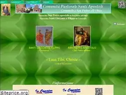 Sites similar to comunitasantiapostoli.it