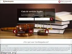 Sites similar to conabogados.es