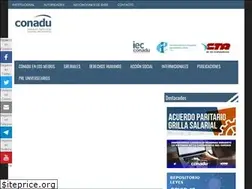 Sites similar to conadu.org.ar