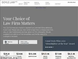 Sites similar to conaldoylelaw.com