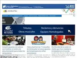 Sites similar to conatel.gob.ve
