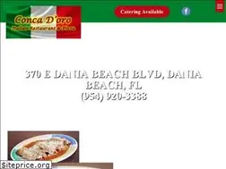 Sites similar to concadoroitalianrestaurant.com
