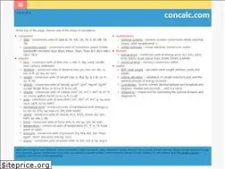 Sites similar to concalc.com