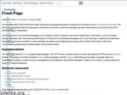 Sites similar to concatenative.org