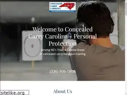 Sites similar to concealedcarrycarolina.com