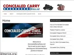 Sites similar to concealedcarryclass.net