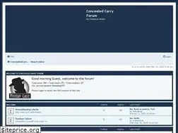 Sites similar to concealedcarryforum.com