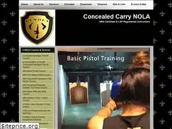 Sites similar to concealedcarrynola.com